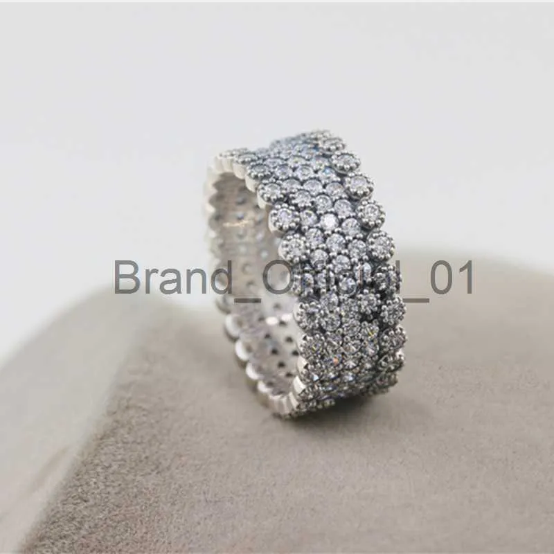 925 Sterling Silver Jewelry RING For Pandora Vintage Fascination