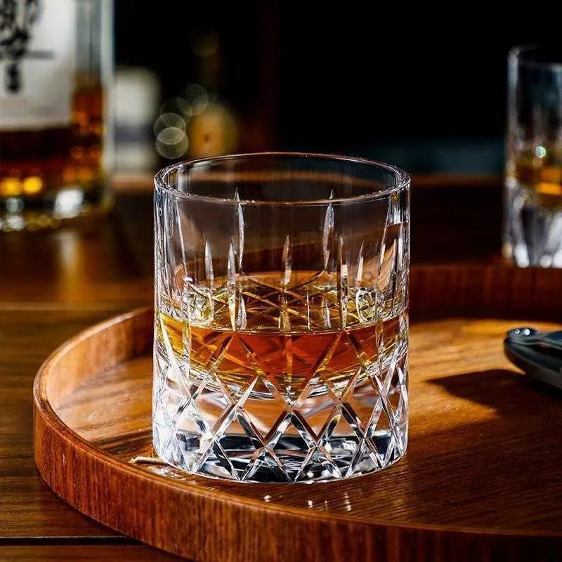 Clear Carved Whiskey Crystal Cup 250ml Old Fashioned Wine Drinking Coke  Bottle Glasses For Japanese EDO, Whisky, XO Cognac, Brandy, Beer HKD230809  From Flying_king18, $40.48