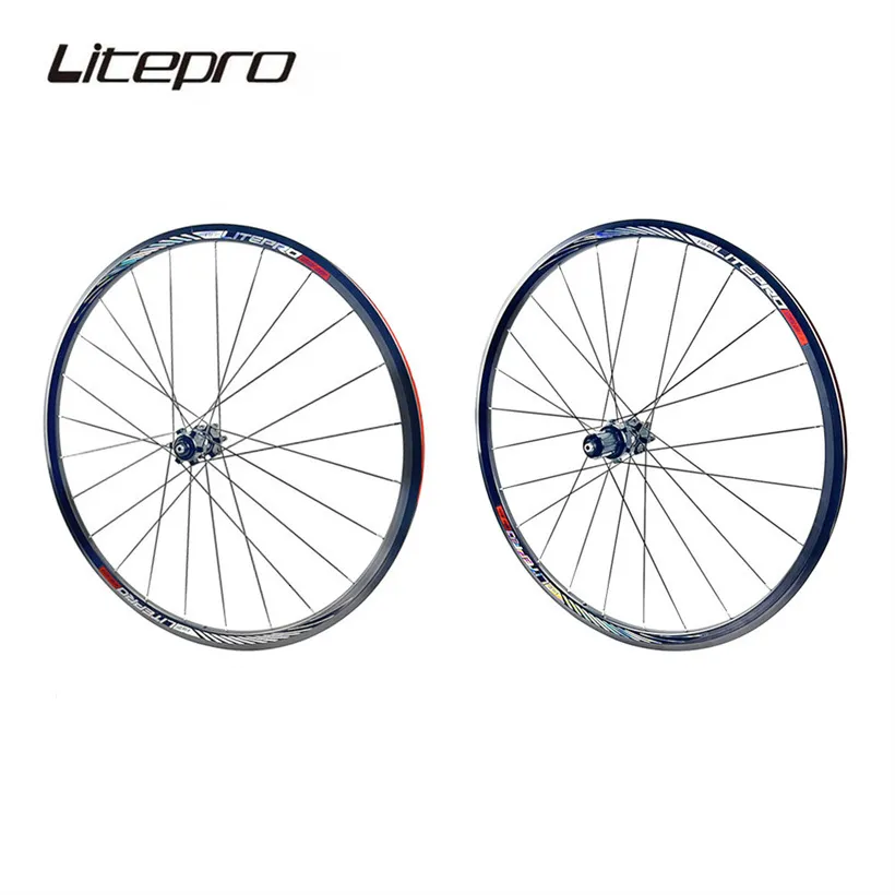 Roues de vélo Liteproelite Mountain 26Inch Wheelset Frein à disque à dégagement rapide en alliage d'aluminium 789101112 Vitesse 24H Jantes 230808