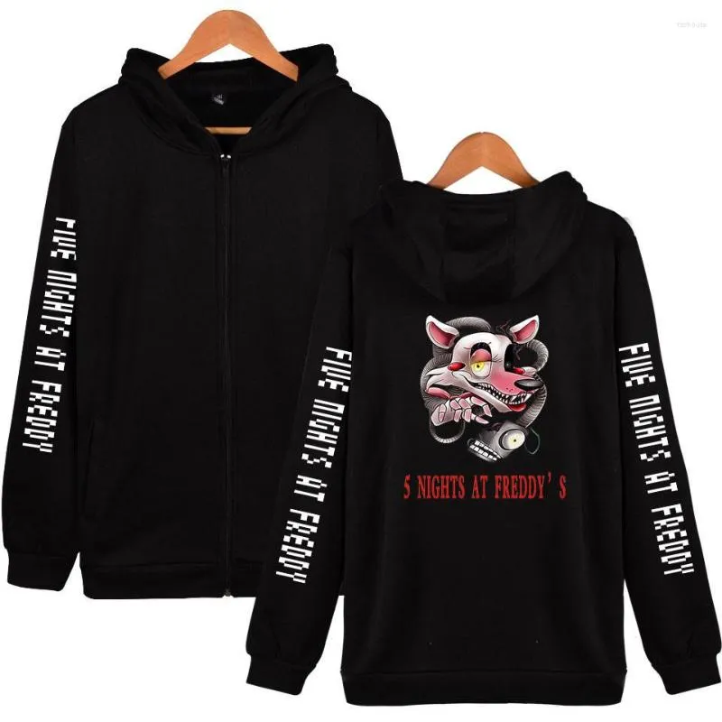 Men's Hoodies Novelty Five Nights At Fnaf Jacket Sweatshirt For Boys/Girls School High Quality Kid Coat Autumn Winter Clothing