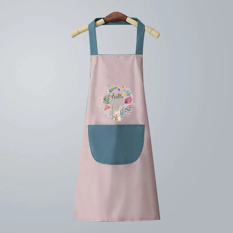 Tablier De Cuisine Femme Imperméable PVC - Motif écossais - Avec Poches - Taille 72x64 Cm - Réglable - Pour Cuisiner, Nettoyer, Bricoler - 5