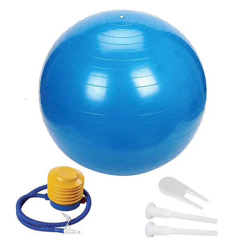 Balles de Yoga Sport Balles de Yoga Balance Bola Pilates Ballon de Fitness avec Pompe AntiBurst Antidérapant Exercice de Gymnastique Musculation Massage 230808