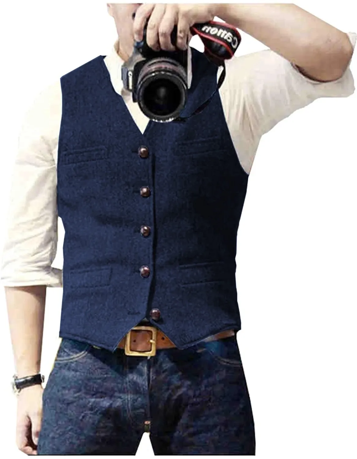 Casual vests hotsell with jeans