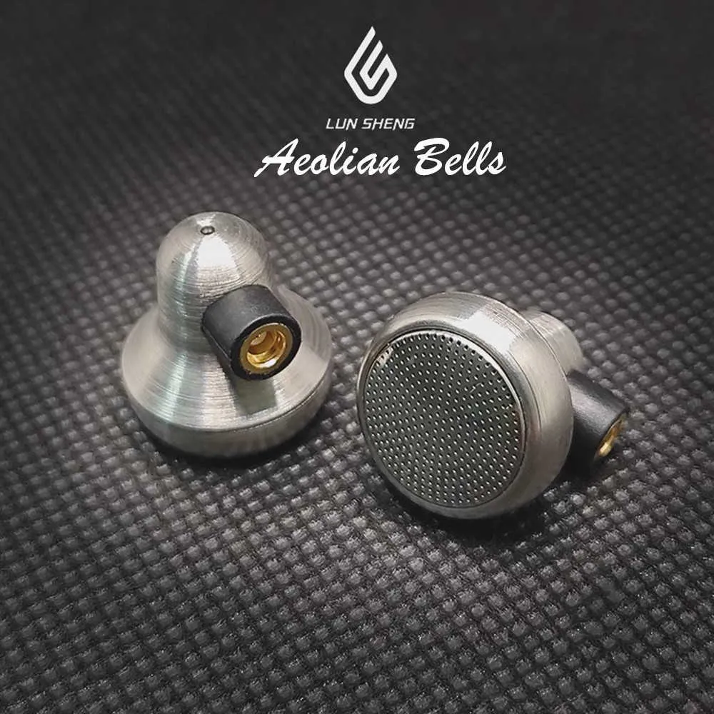 LUN Sheng AEOLIAN BERMIANS MET METAL FAST HEAD AREALS 13.6MM CIRCULIC CORPONET DINDIC HIFI in EAR EARPHING MMCX HKD230809