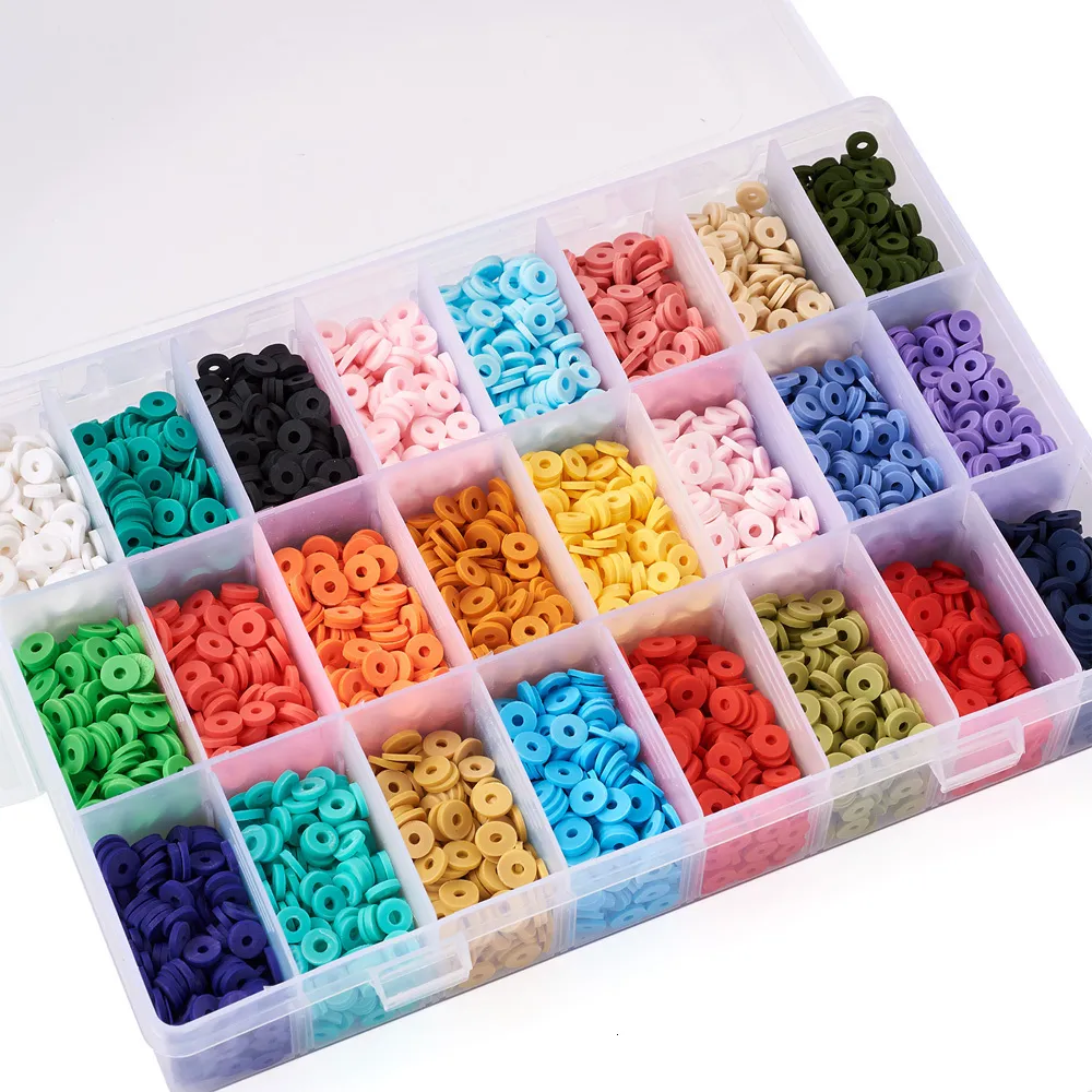 Buy Wholesale China 4800 Pieces 6mm Polymer Clay Beads For Diy