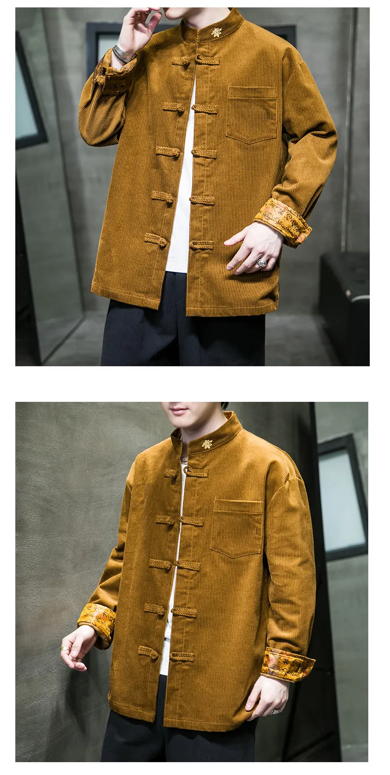 DHgate.com:Mens Corduroy Jacket, Autumn Winter Long Sleeve