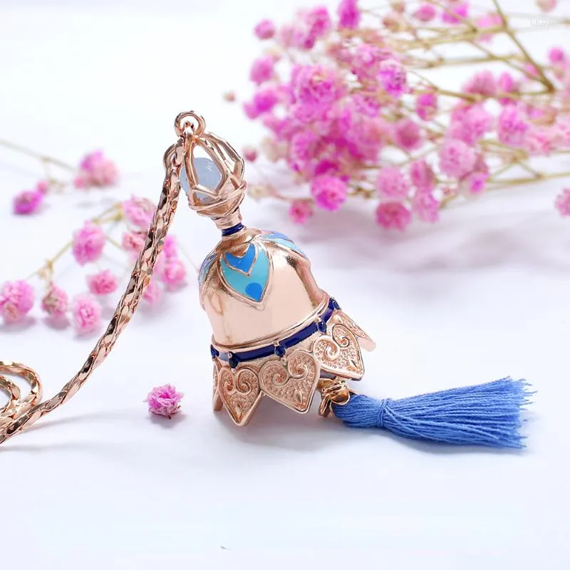 Chains Balladeer Tulaytullah's Remembrance Necklace Woman Creative Chain Alloy Cosplay Collier Women Anime Genshin Impact Necklaces