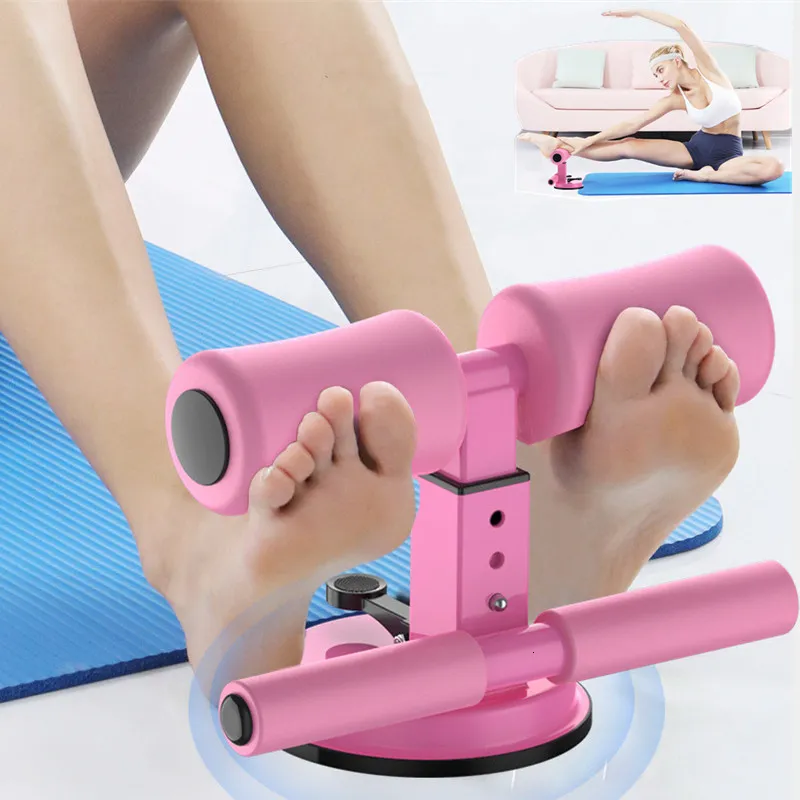 Core Abdominal Trainers Gym Equipment Exercised Abdomen Arms Stomach Thighs LegsThin Fitness Suction Cup Type Sit Up Bar SelfSuction abs machine 230808