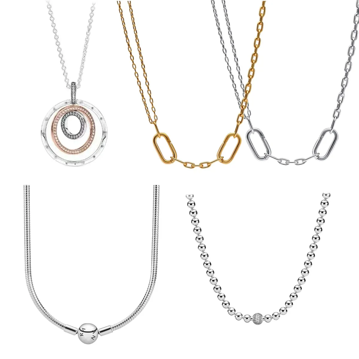 Pandora necklace for charms deals