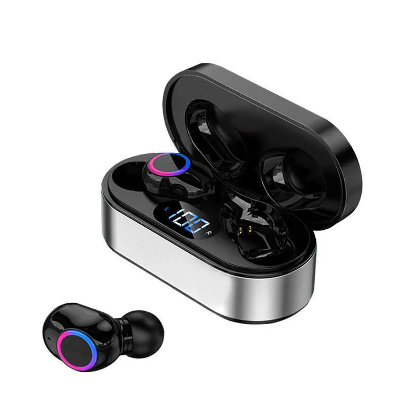 F8 TWS Bluetooth Touch Wireless Earbuds Sport Earphones Gaming