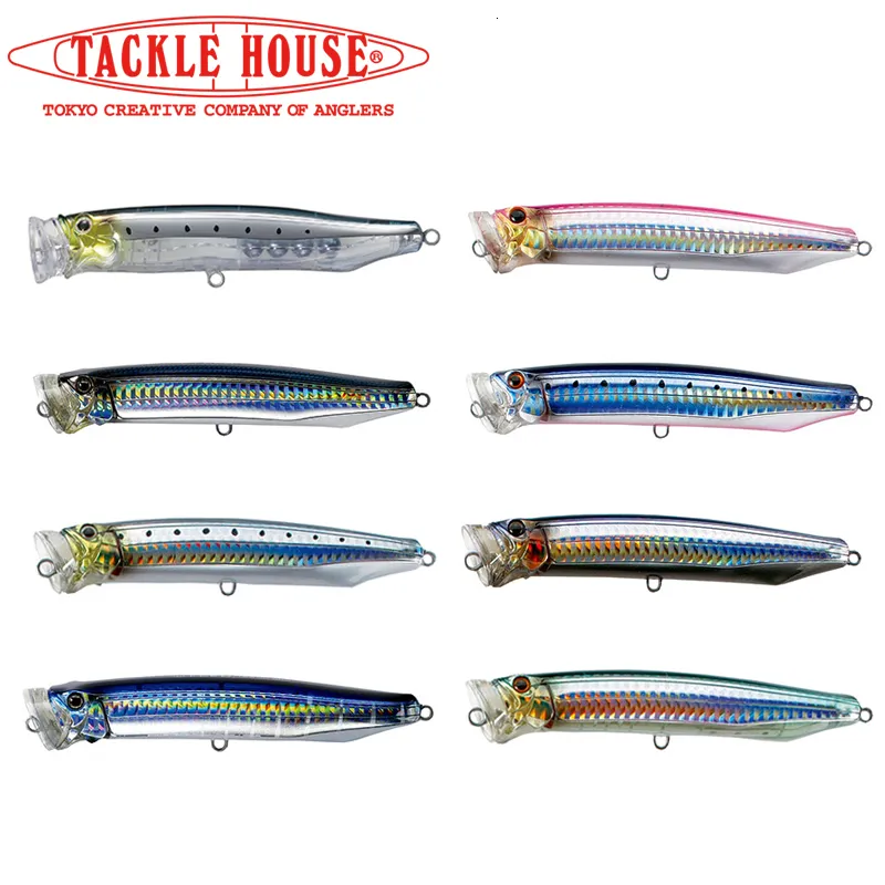 Baits Lures Tackle House Feed Popper Fishing lures Topwater Floating  Wobbler Hard bait for GT lure 100 original 150mm 175mm 135mm 230809