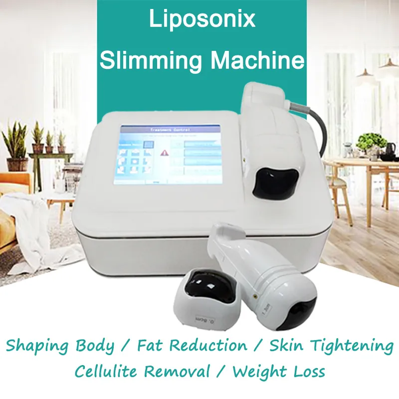 Liposonic Fettverbrennungsmaschine Anti Cellulite Körperform Gewichtsverlust Liposonix Ultraschall Hautstraffung Schönheitsinstrument