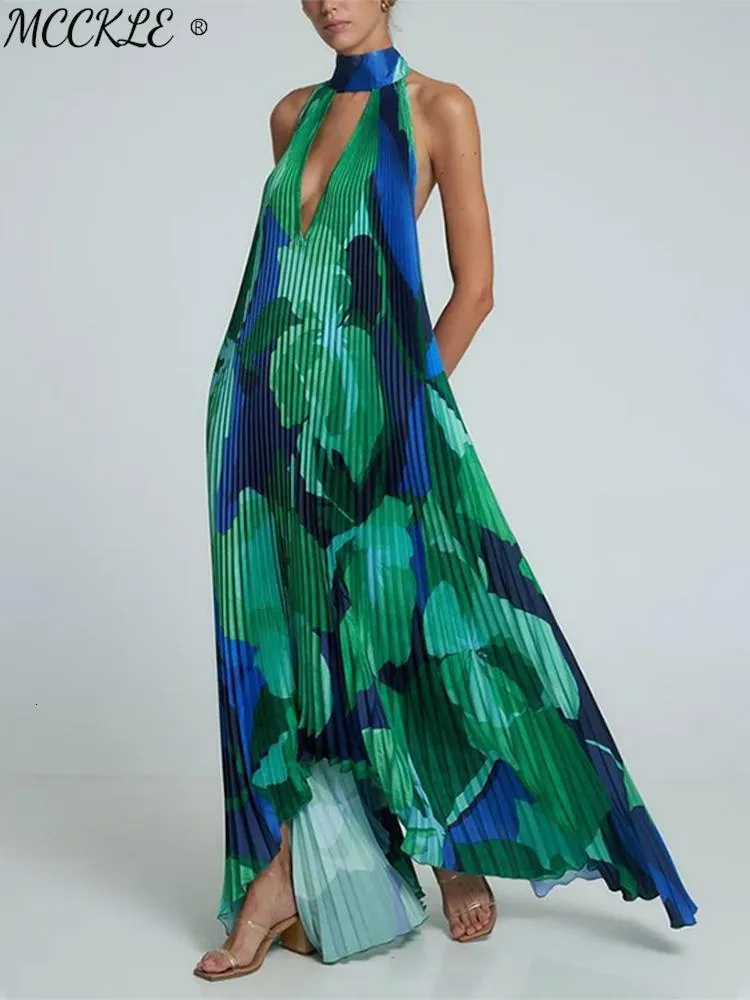 Urban Sexy Dresses Womens Halter Dress: Loose V-Neck Sleeveless Backless  Irregular Ruffle Female Summer Ladies Robe with Pleated Print - 230808 from  Dhgate Urban Sexy Dresses - price 43.48