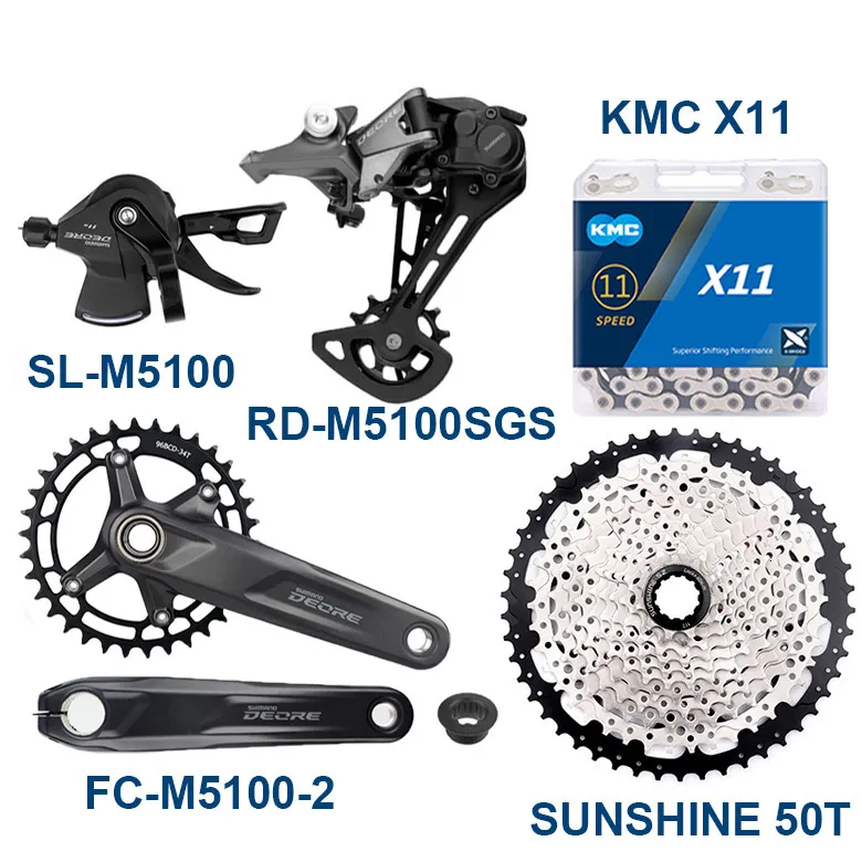 Groupset 2024 deore m5100
