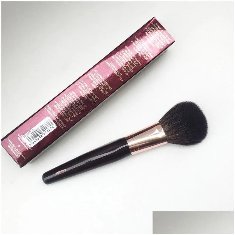 Andere gezondheid Schoonheidsartikelen De Bronzer Make-upborstel - Zacht Natuurlijk haar Groot poeder Cosmetisch hulpmiddel Applicator Drop Delivery Dh0Pz