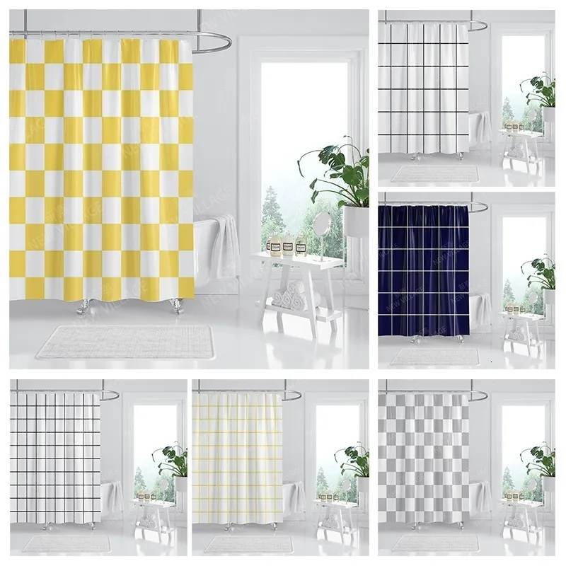 Tandenborstelhouders Waterdichte stof douchegordijnen Badkamergordijnaccessoires Bad voor 180x200cm 240200 anime boho decoratie 230809