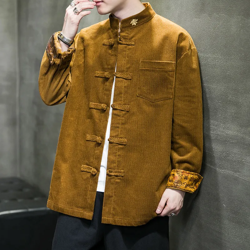 DHgate.com:Mens Corduroy Jacket, Autumn Winter Long Sleeve