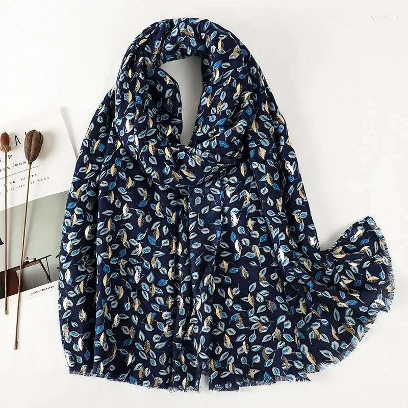Scarves 2023 Women Print Cotton Linen Scarf Design Big Shawl Fashion Long Lady Tassel Versatile Bandana Headscarf