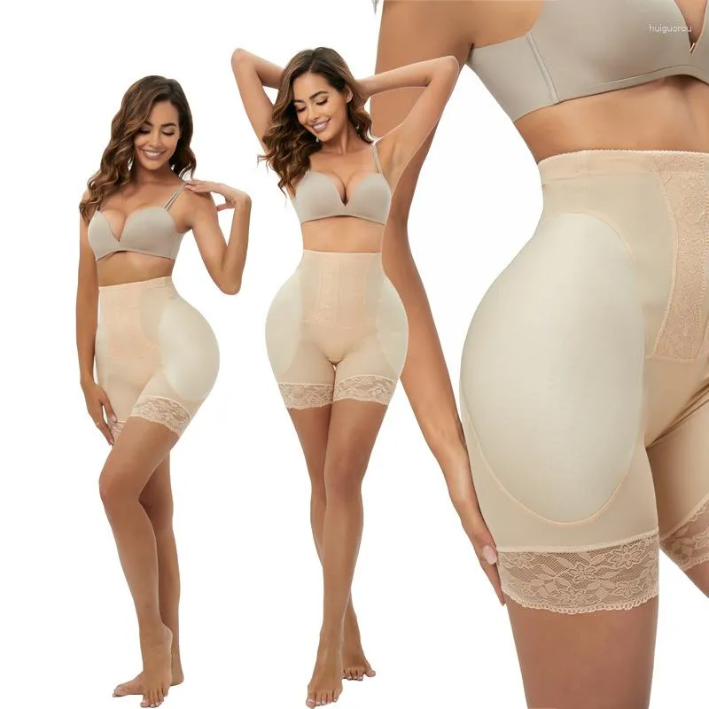 Femmes Shapers femmes taille haute ventre contrôle culotte amincissante Shapewear rembourré hanche Enchancer BuLifter cuisse sous-vêtements