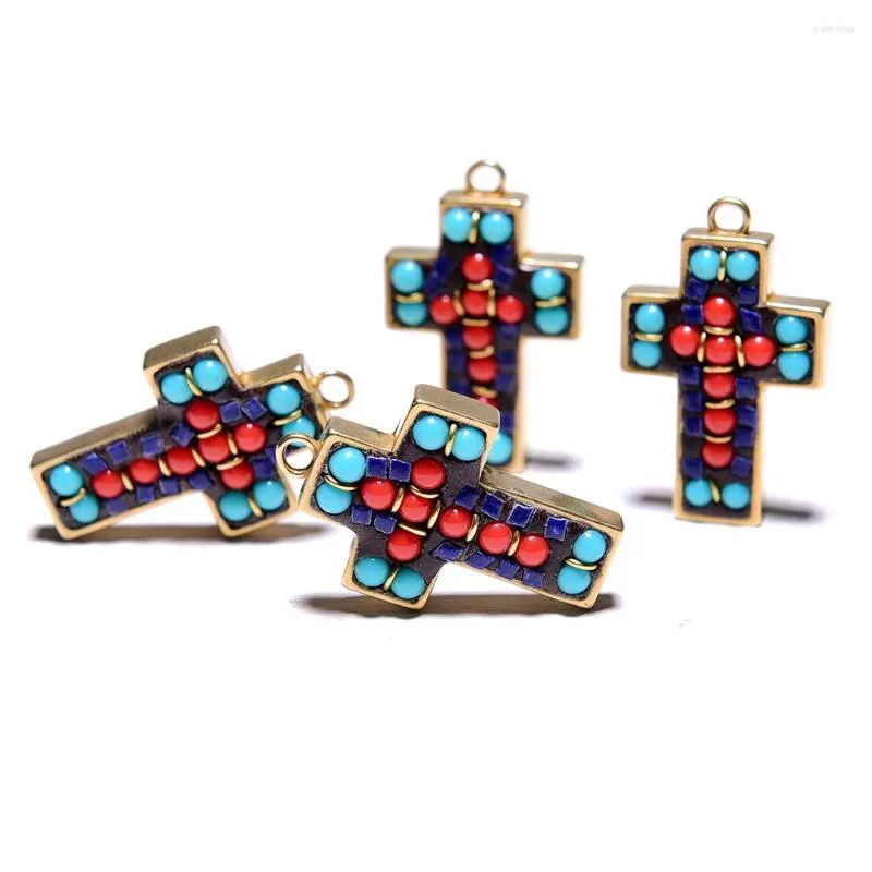 Wholesale Nepal Copper Cross Beads For DIY Pendants & Charms Perfect  Jewelry Making Accessories For Women And Men From Qiushouqq, $10.43