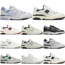 New BB550 B550 550 Outdoor Sports Shoes Men Women White Green Grey Cream Black Navy Blue UNC Ballance Shadow Trainers Syracuse Burgundy Cyan Evergreen Mens Designers