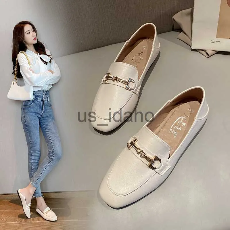 Jurk Schoenen 2023 Nieuwe Vrouwen Schoenen Dames Platte Mode Vintage Britse Lederen Oxford Loafers Maat 44 Comfy Casual Ondiepe Flats Goud J230808