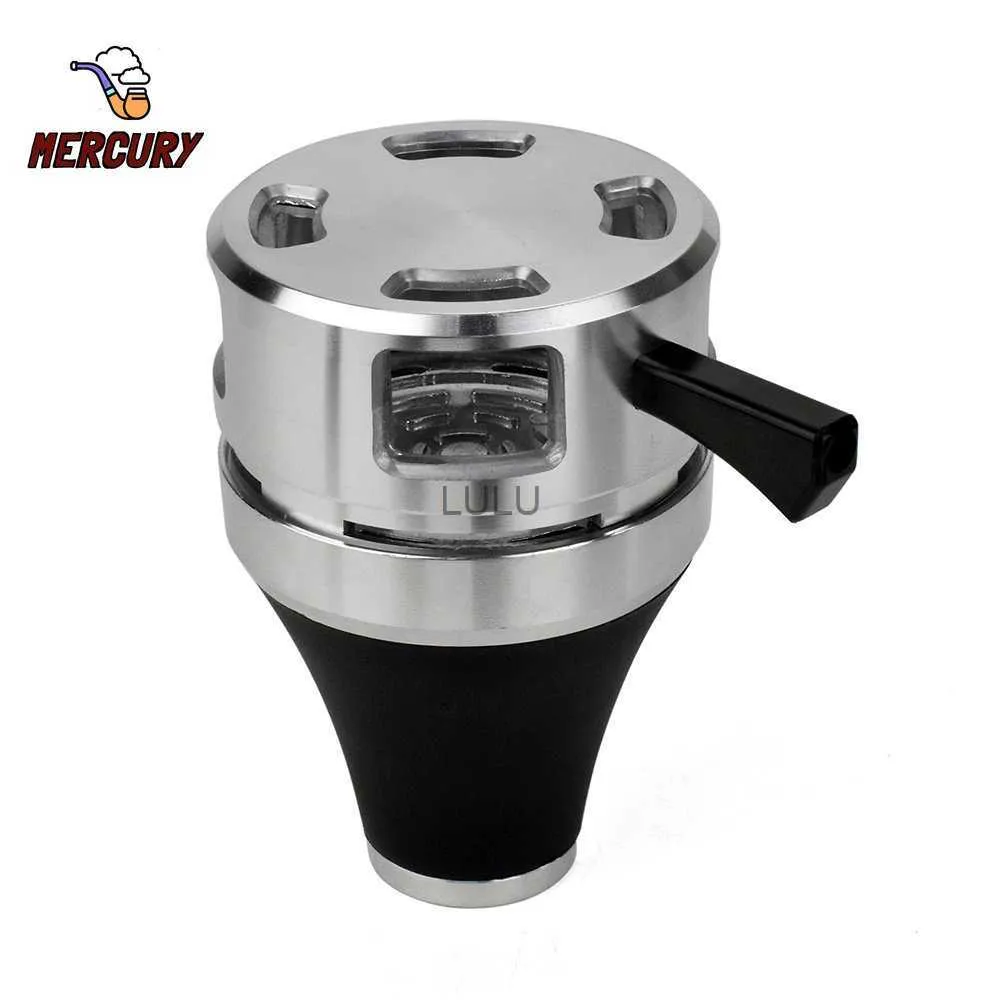 Mercury Hookah Shisha Metal Tobacco Bowl Charcoal Holder Set Tobacco Heater Chicha Nargile Water Pipe Rökningstillbehör HKD230809