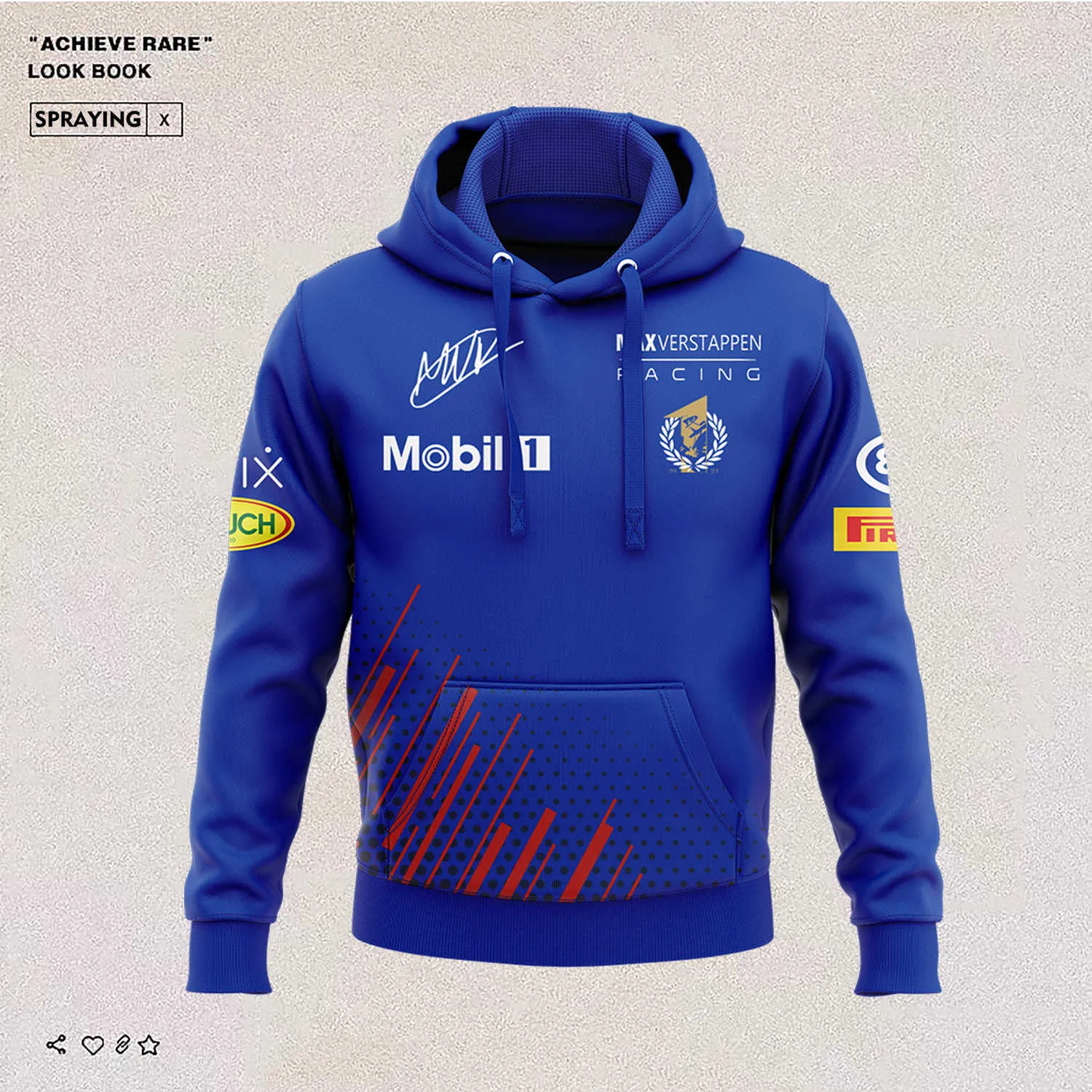 T8f0 2023 Formel 1 Herrenmode Hoodies Sweatshirts F1 Racing Team 3D-gedrucktes Oberteil Marineblaues Jersey Herbst Plus Größe XXS-6XL