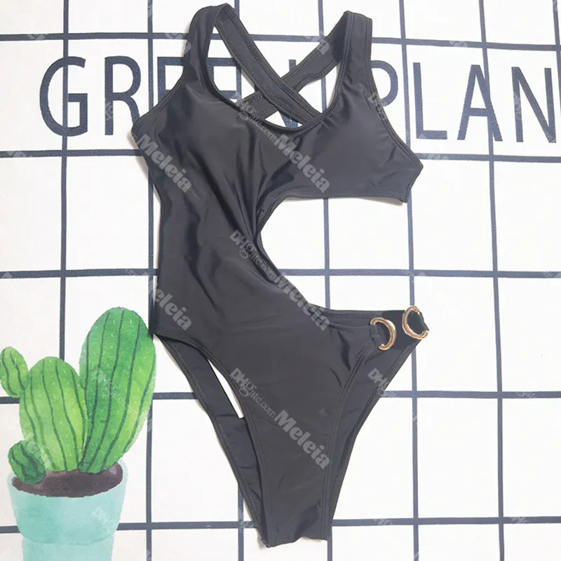 Schwarzer Bandage-Bikini, weiblicher Body, Badeanzug, Designer-Marken-Damen-Badebekleidung, zwei Neckholder-Bikini, Strand-Badeanzug, gepolstert, sexy Badebekleidung