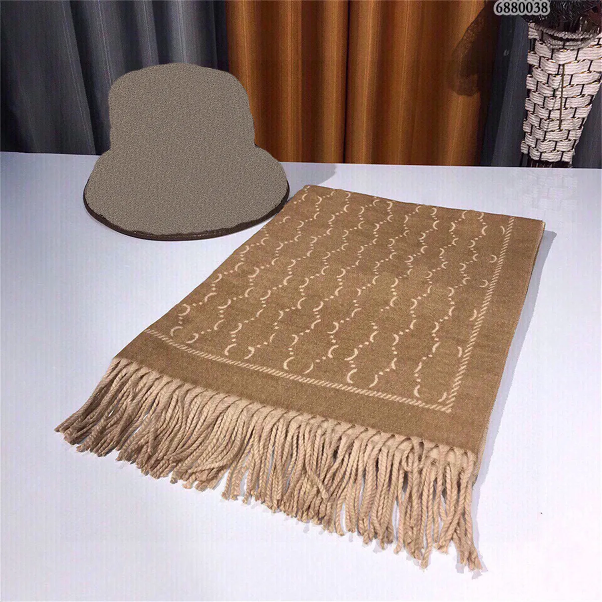 YY2023 Wool Scarves Winter Luxury Cashmere Scarf Men Women High End Designer Classic Overdimensionerade Big Letter Mönster Pashmina Shawl Neckerchiefs Ny gåva Lång wraps 11