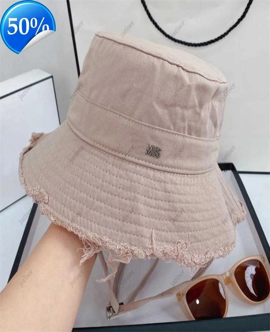 Wide Brim Hats Bucket Luxury Women Designer Men Fisherman Hat Fashion Brand Casquette Jac Caps With Strap Beanies Bonnet Womens Su5663549