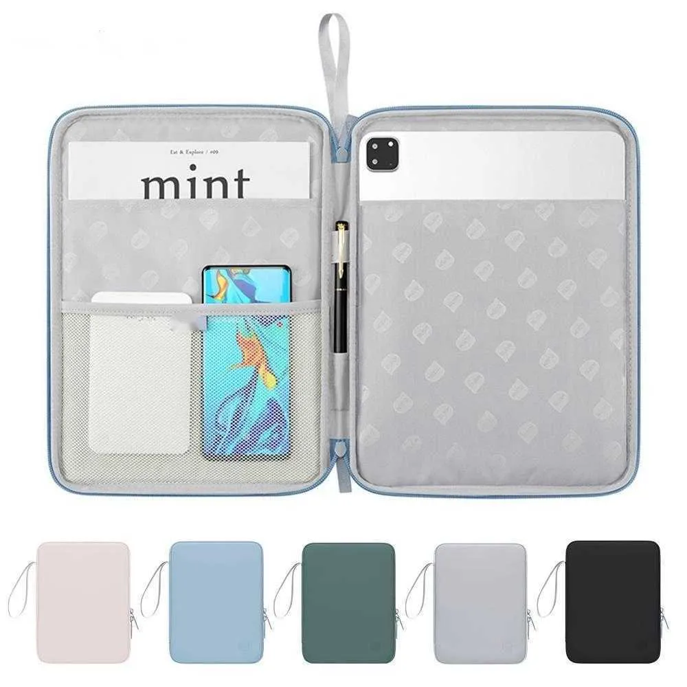 Sacoche Pour Tablette 10,9 12,9 Pouces Sac À Main Pour IPad Samsung Housse  De Sac Pochette Antichoc Multi Poches Du 9,3 €