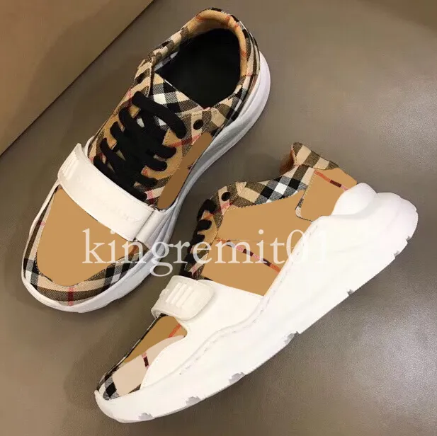 Dupe Designer Sneakers الأحذية غير الرسمية منصة المدرب في الهواء الطلق حذاء مخطط خمر موسم الظلال العلامة التجارية الكلاسيكية الرجال المسطحات المدربين