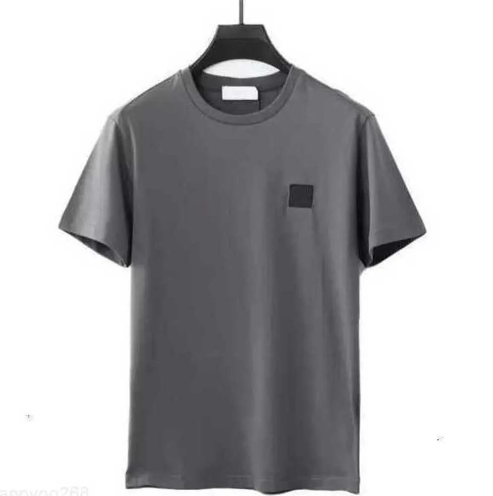 Дизайнерская футболка дизайнерская рубашка Stoney Islands Menswear дышащие свободные любители писем Street Fashion 100% хлопковая футболка моды 336