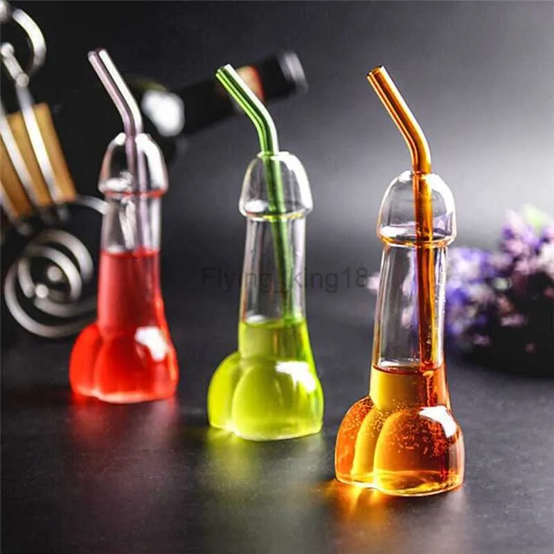 Funny Genital Dick Penis Cocktail Glass Cup Mug Bottle Glass for Party Beer  Cup Interesting Cups Mug Bottle Party Decoration