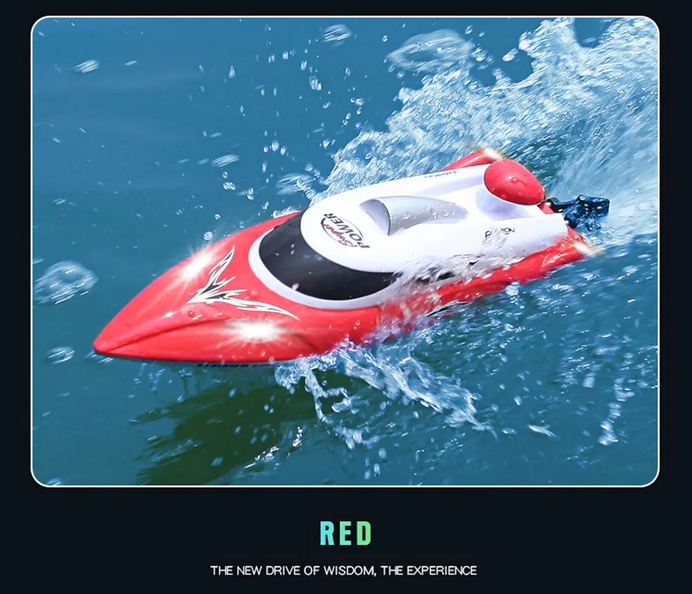 HJ806 2.4G RC Boat 200 Meters Control Distance / Cooling Water System / 35km/h High-speed