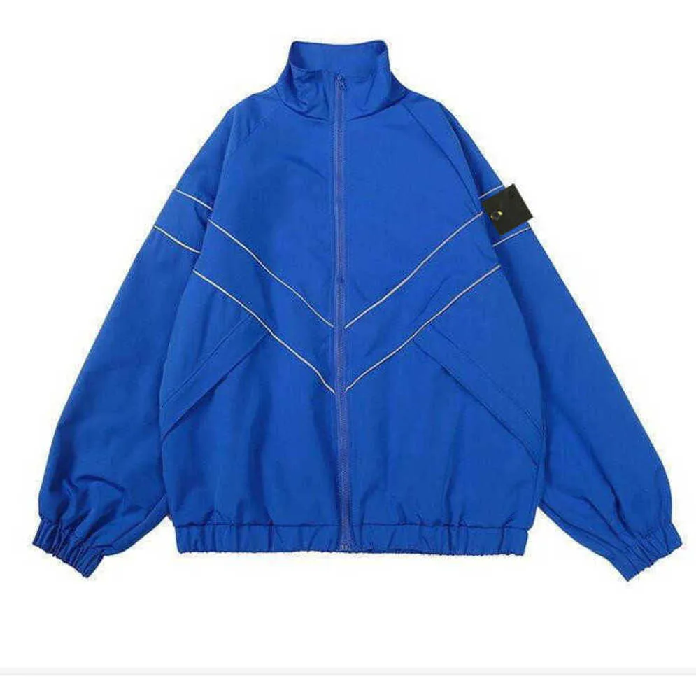 stone jacket island Men s Jackets Brand Outerwear Letter Embroidery Windbreaker Zipper Hoodie Men s Activewear Tops Clothing stone island jacket