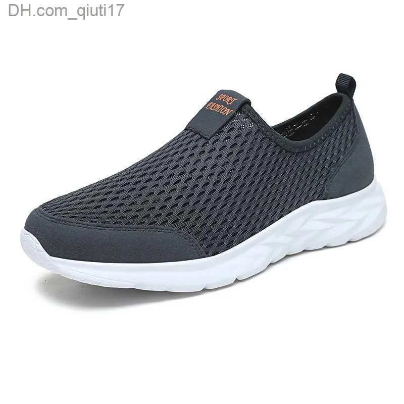 Anzugschuhe Leichte Sportschuhe Sommerpaar atmungsaktive Mesh-Outdoor-Laufschuhe Mode Herren Freizeitschuhe Trend Herren Sportschuhe Größe 49 Z230809