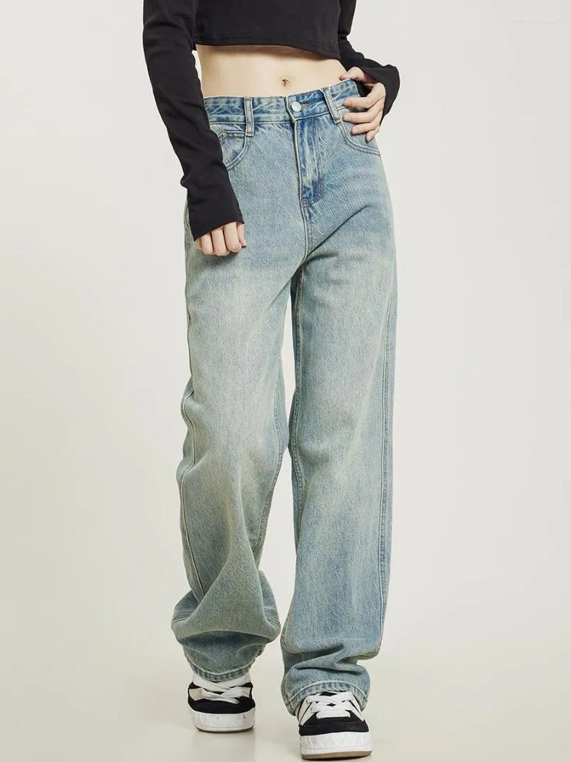 Pantaloni per le gambe retrò con la gamba retrò di jeans high style di jeans maschi