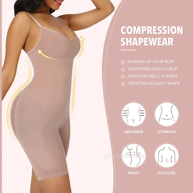 Full Body Tummy Control Shapewear Bodysuit With 3D Curve, Push Up Butt  Lifter Bodysuit, And Slimming Waist Trainer For Women Reductoras 230808  From Junlong03, $10.6