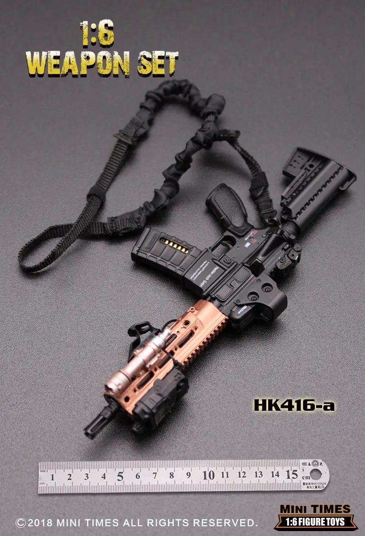 陸軍像のおもちゃ1/6スケールアサルトライフルモデルキット