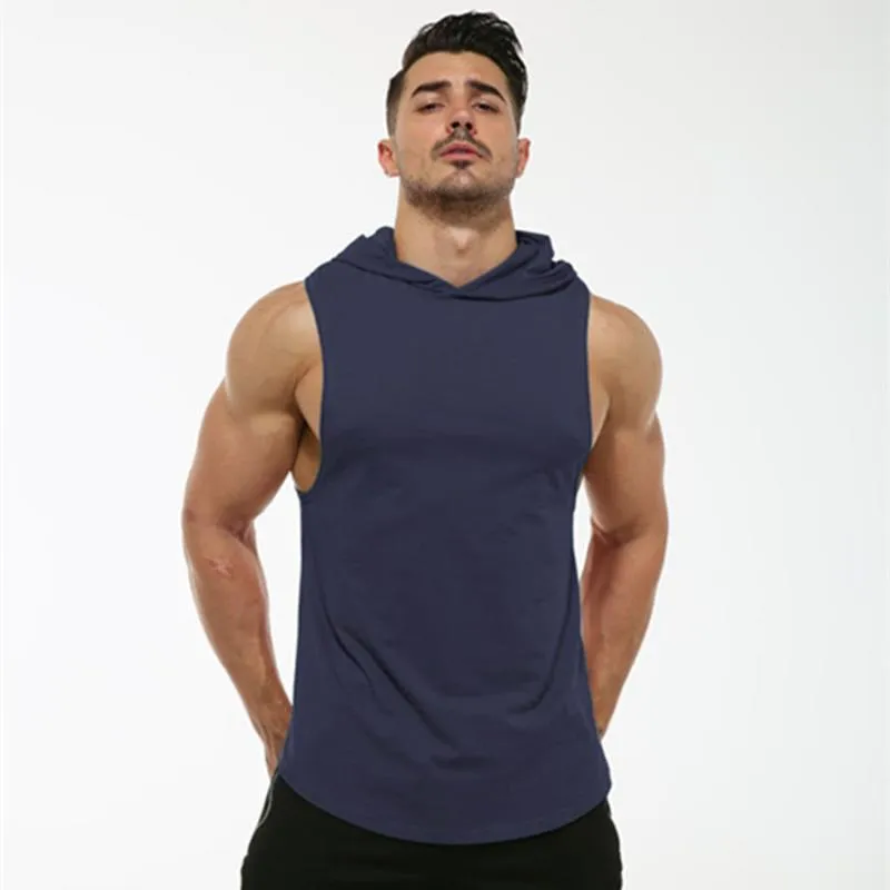 Basketball sleeveless online hoodie