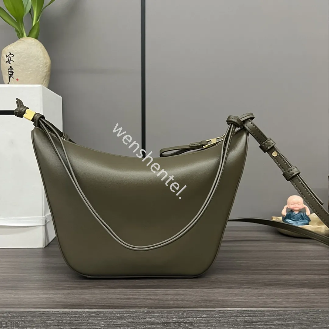 Loeve Hammock hobo borsa a tracolla designer borsa classica con cerniera in pelle Borse a tracolla moda borsa Dice Ornament 10A Lavorazione artigianale di alta qualità