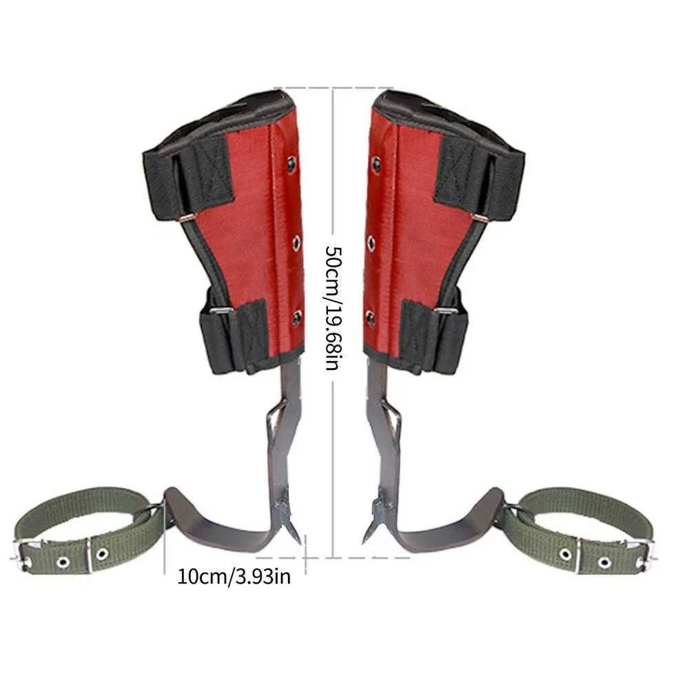Tree Climbing Gear Kit With Rock Protection For Cars Spikes