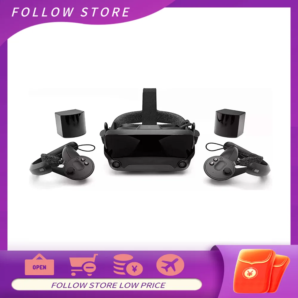 VR -glasögon AR Controller Steam VR -spelhandtag Lämplig för HTC Vive/Vave Pro Lämplig för Valve Knuckle Full VR Kit Headset 230809