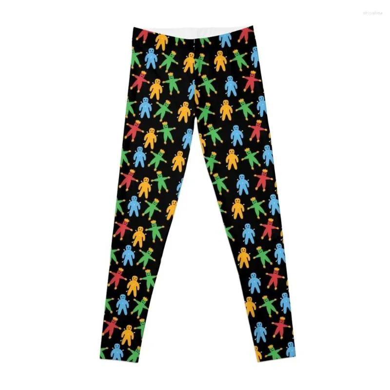 Active Pants Voodoo Chips Doll Print Leggings Flared Gym Femme Legging Sport Femmes Femmes