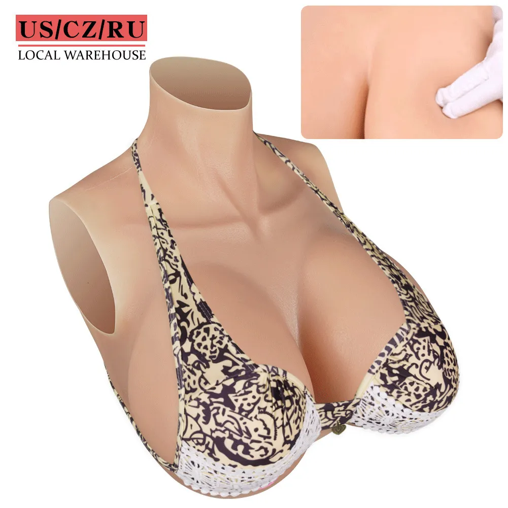 Breast Form Silicone Breast Forms Fake Artificial Huge Boobs for Mastectomy Crossdresser Cosplay Chest Transvestite Sissy Drag Queen 230809