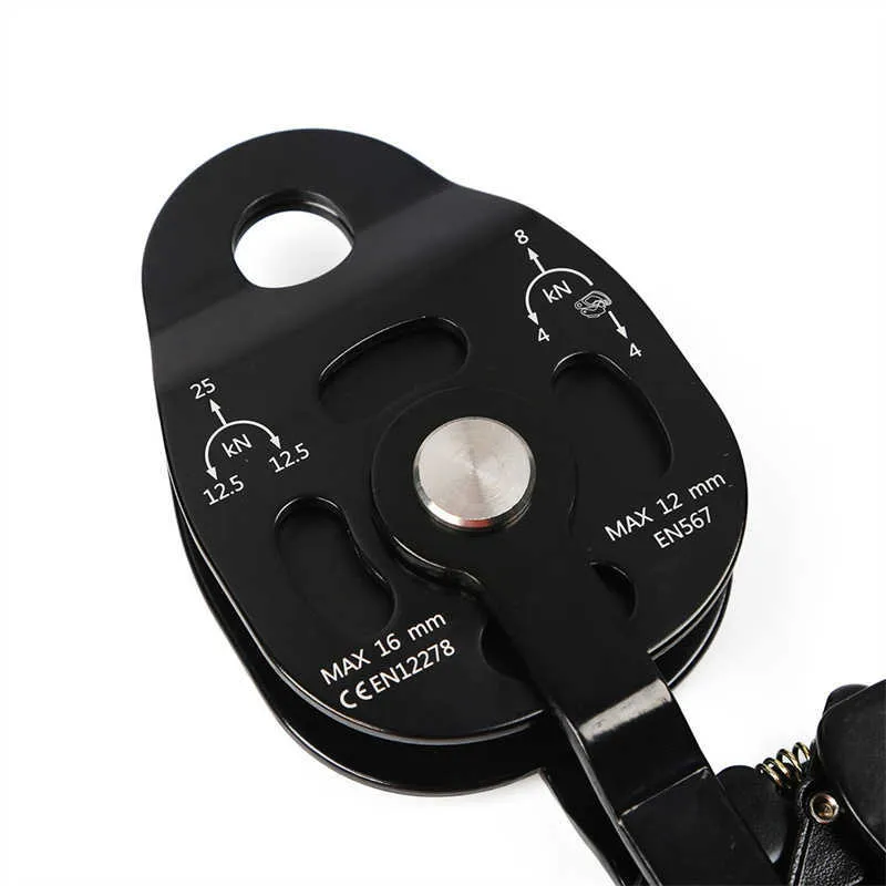 Rock Protection Outdoor Lightweight One Way Lifting Pulley Heavy