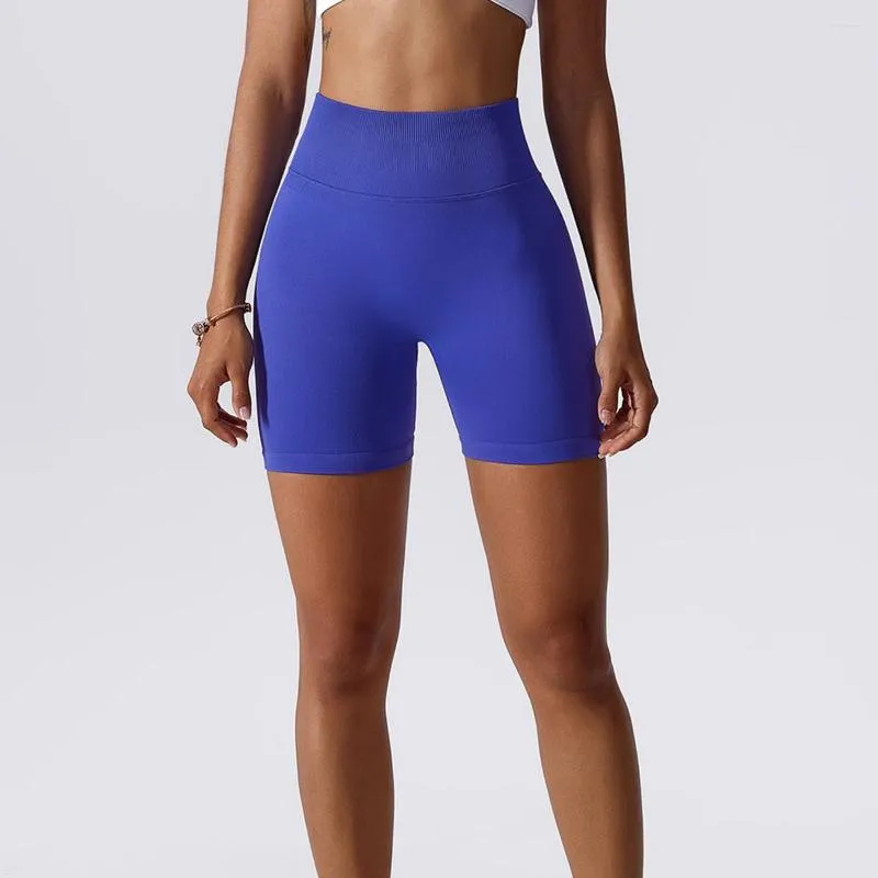 Aktiv shorts Scrunch Gym sömlös hög midja Yoga bottoms Girl Stretch Running Wear Lady Workout Practice Apperal Leggins Cortos Mujer