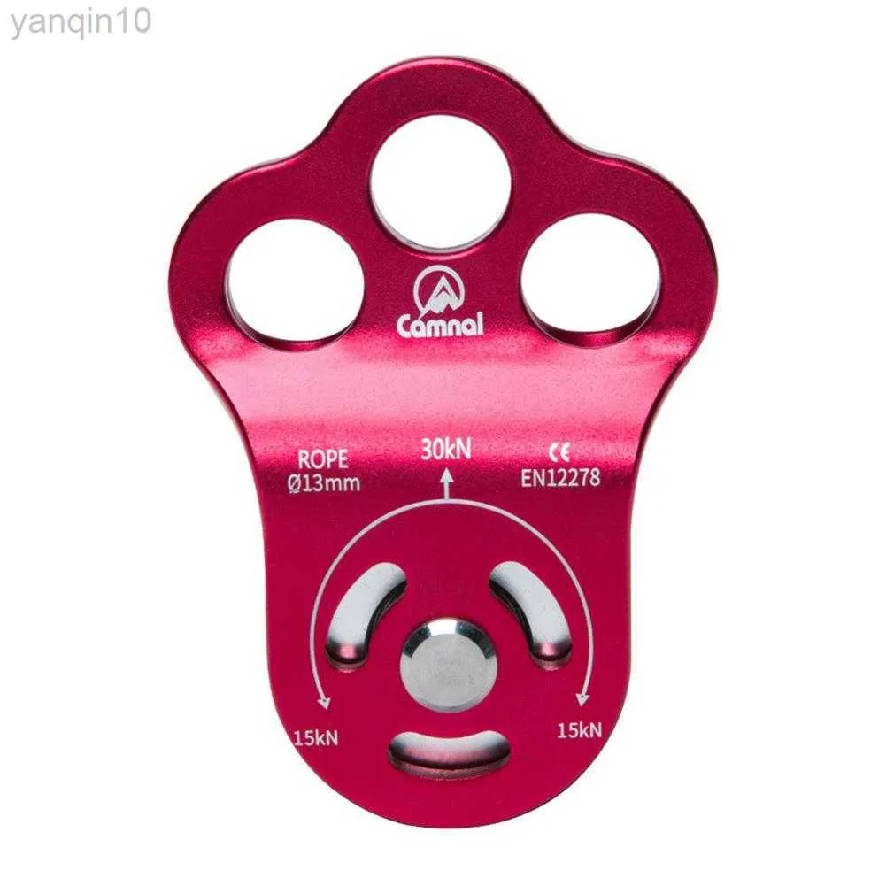 30KN Climbing Pulley - Heavy Duty Rock Protection Sheave with Double ...